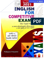 English For Competitive Exam 2021 (Part 01)