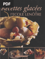 les Recettes glacées de l'ECOLE LENOTRE Recettes Glacées de l'École Lenôtre | PDF | Nourritures