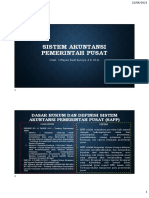 Pertemuan 7 - Sistem Akuntansi Pemerintah Pusat