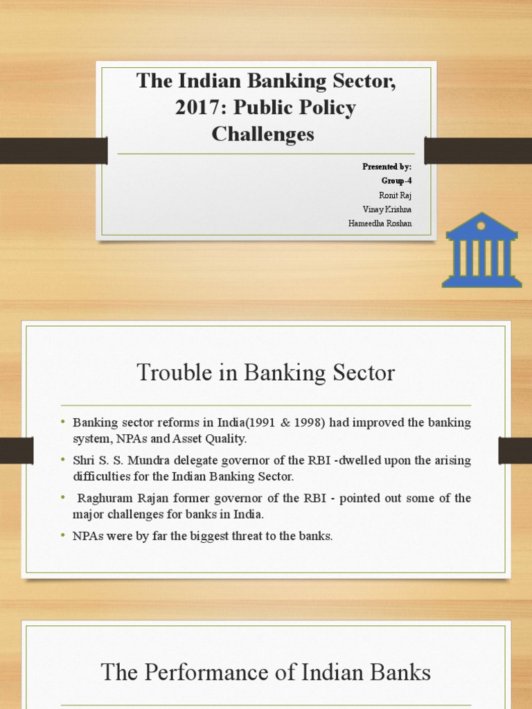 Challenges in Indian Banking Sector | PDF | Banks | Reserve Bank Of India
