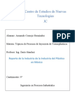 Armando Cornejo - Reporte Industria Del Plastico