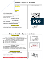 Dépose - Contrôle - Repose de La Culasse: Opérations À Réaliser Schémas Explicatifs