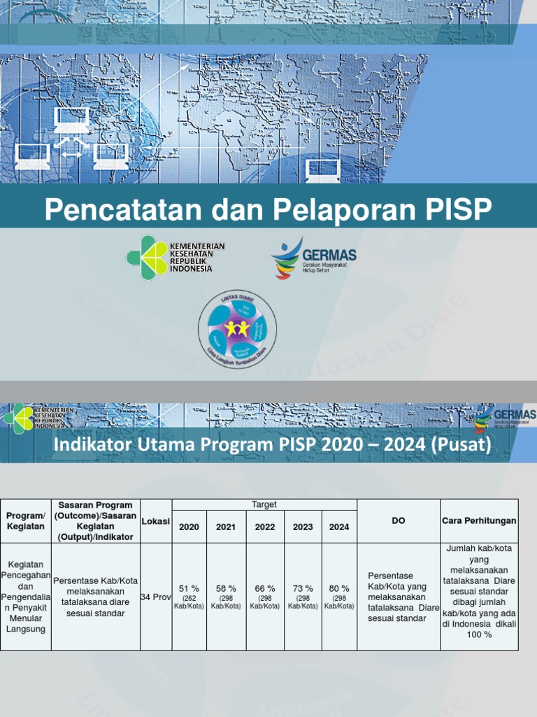 Pelaporan Program PISP Diare 2020-2024 | PDF