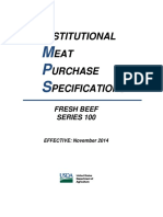 IMPS 100 Fresh Beef 2014