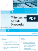 Module 7 Wireless and Mobile Networks