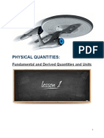 Physical Quantities_ Fundamental and Derive