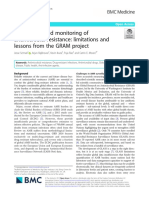 Surveillance and Monitoring of AntiMicrobal Resistance