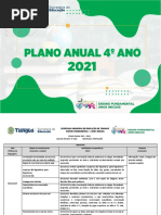 PLANO ANUAL 4º ANO 2021