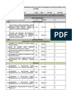 Presupuesto Bateria Sanitaria Tipo