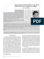 A07 - Artículo - Competencias Profesinales y Uso de La Información en El Lugar de Trabajo