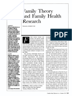 Family Health and Illness Cycle Theory