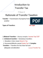 Ch 12 Transfer Taxes Intro