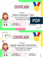 Certificado M Mayor