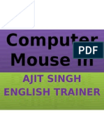 Computer Mouse in Different Shapes