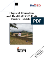 Physical Education and Health (H.O.P.E. 4) : Quarter 3 - Module 1