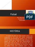 História e regras do futsal