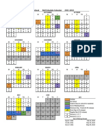 OHS 21-22 Bell Schedule Calendar - Color