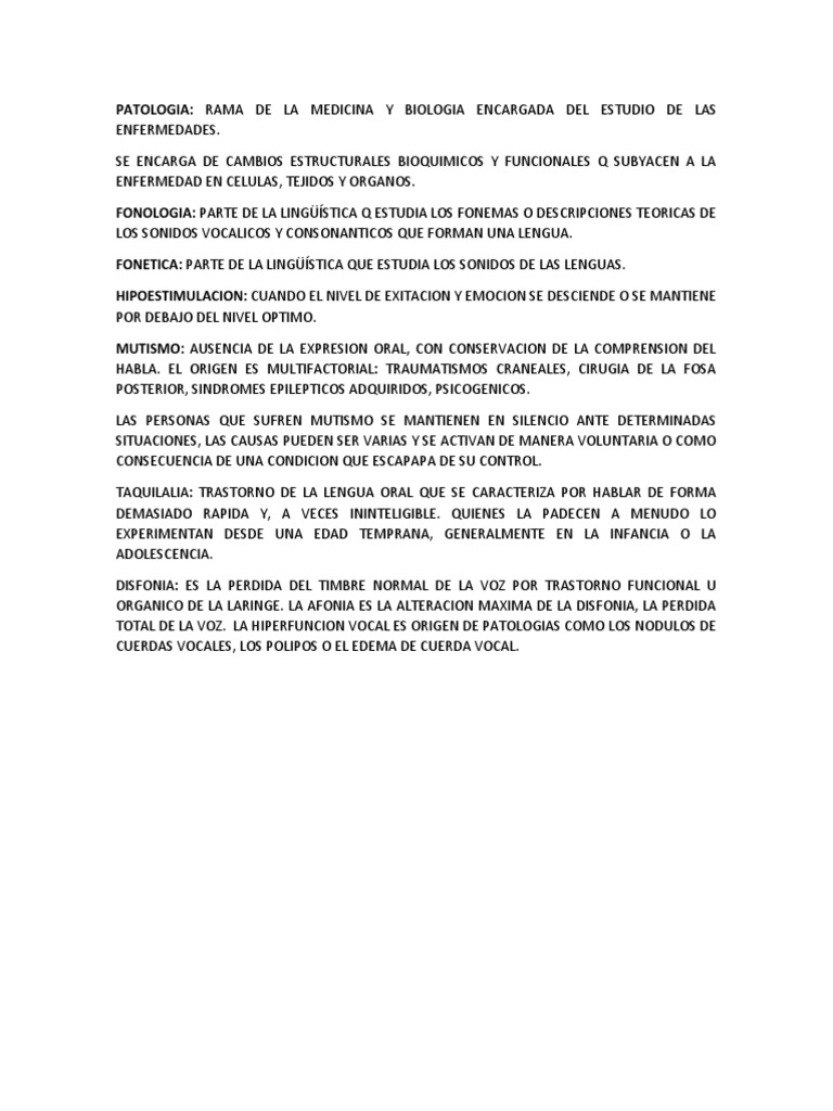 GLOSARIO | PDF | Artes del Lenguaje y Comunicación