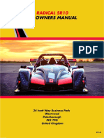 QD165-5 Radical SR10 Owners Manual