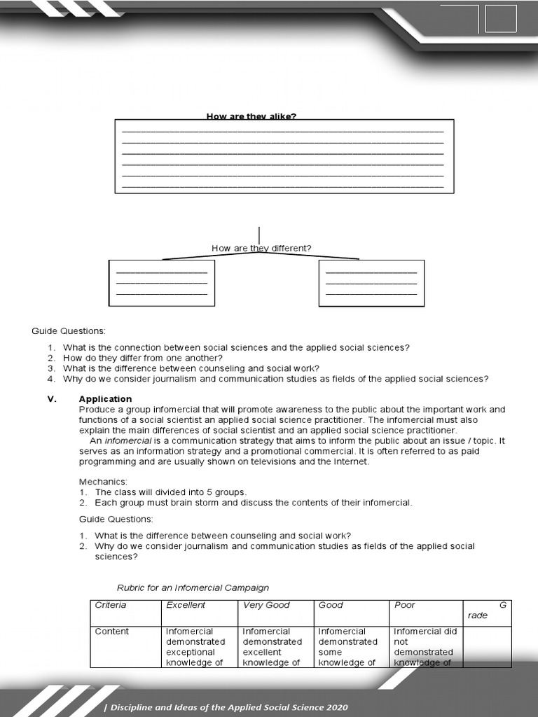 485091722-DIASS-Module-doc 7 | PDF | Science | Social Sciences