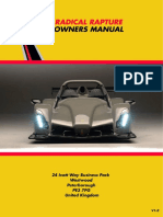 Technical Rapture Owners Manual