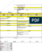 Banquet Event Order: Thursday - 18 Feb 2021 Venue Function Set Up Min GTD Time