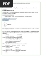 Topic: Basic Geometric Constructions (Regular Polygon) Week 8 Content Standard