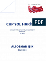 CHP YOL HARİTASI-Cumhuriyeti 100. Yılına Taşıyacak İktidar Programı-Bir Öneri