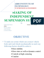 Making of Suspension System