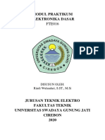 Modul Praktikum Elektronika Dasar - Karakteristik Dioda