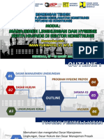 Manajemen Lingkungan Dan Higiene