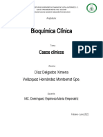 Casos Clinicos Bioquimica Relacionados Con El Metabolismo de Carbohidratos y Ciclo de Krebs