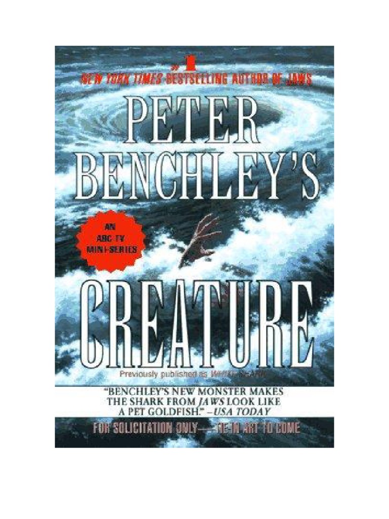 Peter Benchley - 1997 - Peter Benchley's Creature, PDF