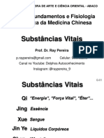 Medicina Chinesa - As Substâncias Vitais Qi e suas Funções