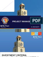 Project Management: BITS Pilani