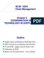 SCM Chapter 5 COORDINATION AND TECHNOLOGY IN SUPPLY CHAIN F