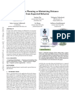 Explicable Planning As Minimizing Distance From Expected Behavior