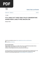 It_s a Jungle Out There_ Public Policy Considerations Arising From a Liability-free Amazon.com