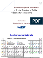 EE211 Week 2 Semiconductor Materials