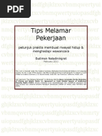 Download Tips Melamar Pekerjaan Doc by nixnixgetmykicks SN56451521 doc pdf