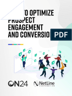 Optimize Prospect Engagement and Conversion