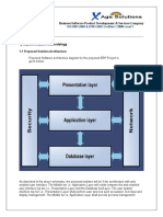 Business Software Product Development & Services Company: 1.1 Proposed Solution Architecture