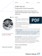 iTEMP TMT180 Temperature Head Transmitter