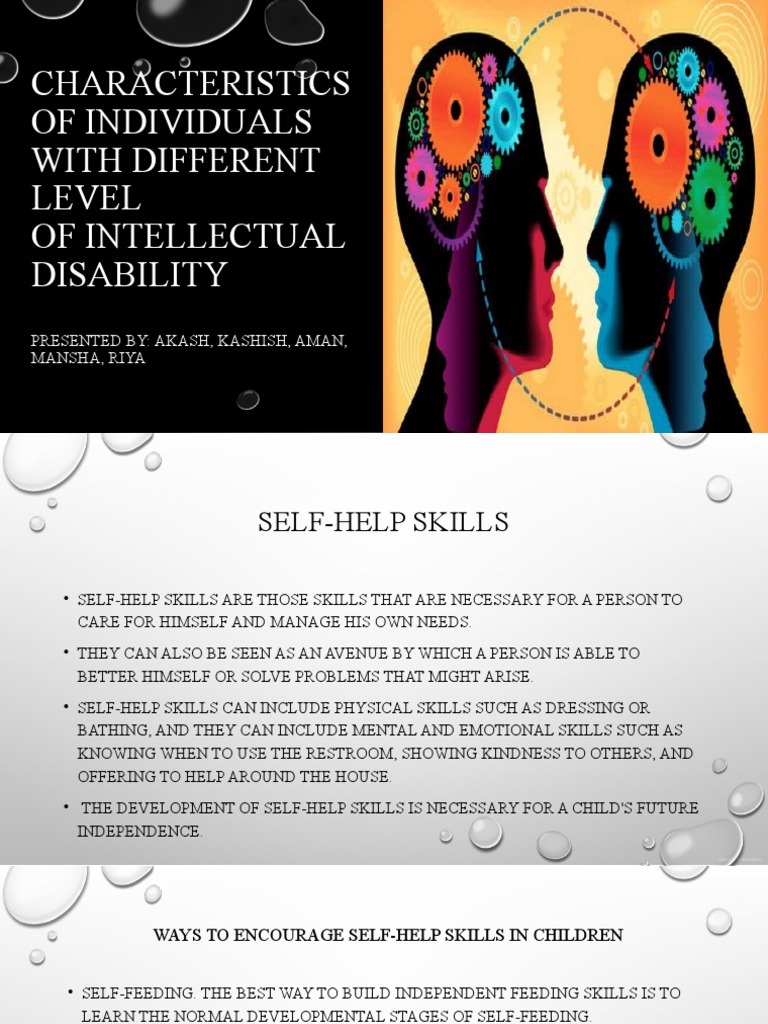 Characteristics of Intellectual Disabilities | PDF | Intellectual ...