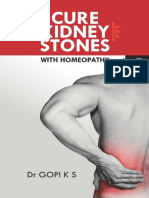 Cure Kidney Stone With Homoeopathy - by K.S. Gopi