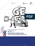 Modul 1 Pengarusutamaan GESI Pada Sektor Infrastruktur