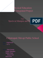Physical Education Art Integrated Project: Sports in Manipur and Nagaland