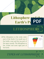 HULIGANGA - Lithosphere and The Earth's Processes