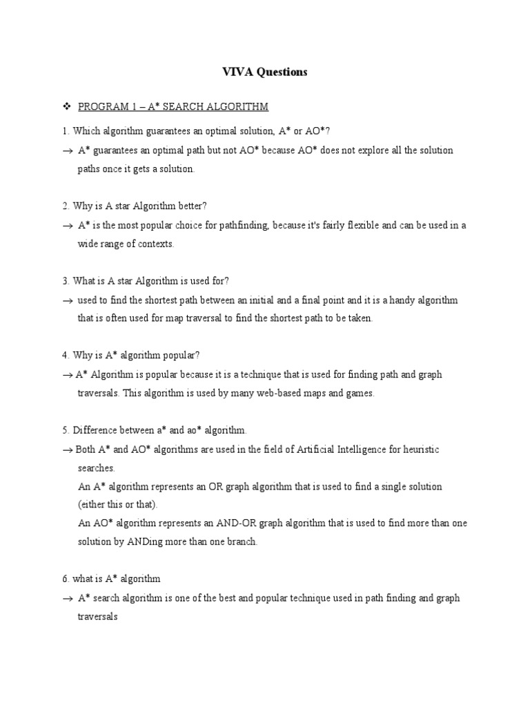 AI and ML Lab VIVA Questions PDF Artificial Neural Network