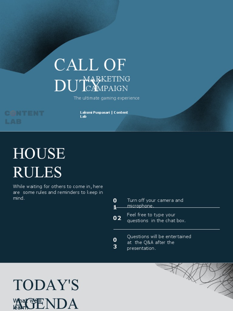 Call of Duty Marketing Strategies | PDF | Empathy | Leadership